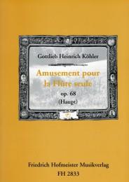 Amusement pour la flûte seule, Op. 68